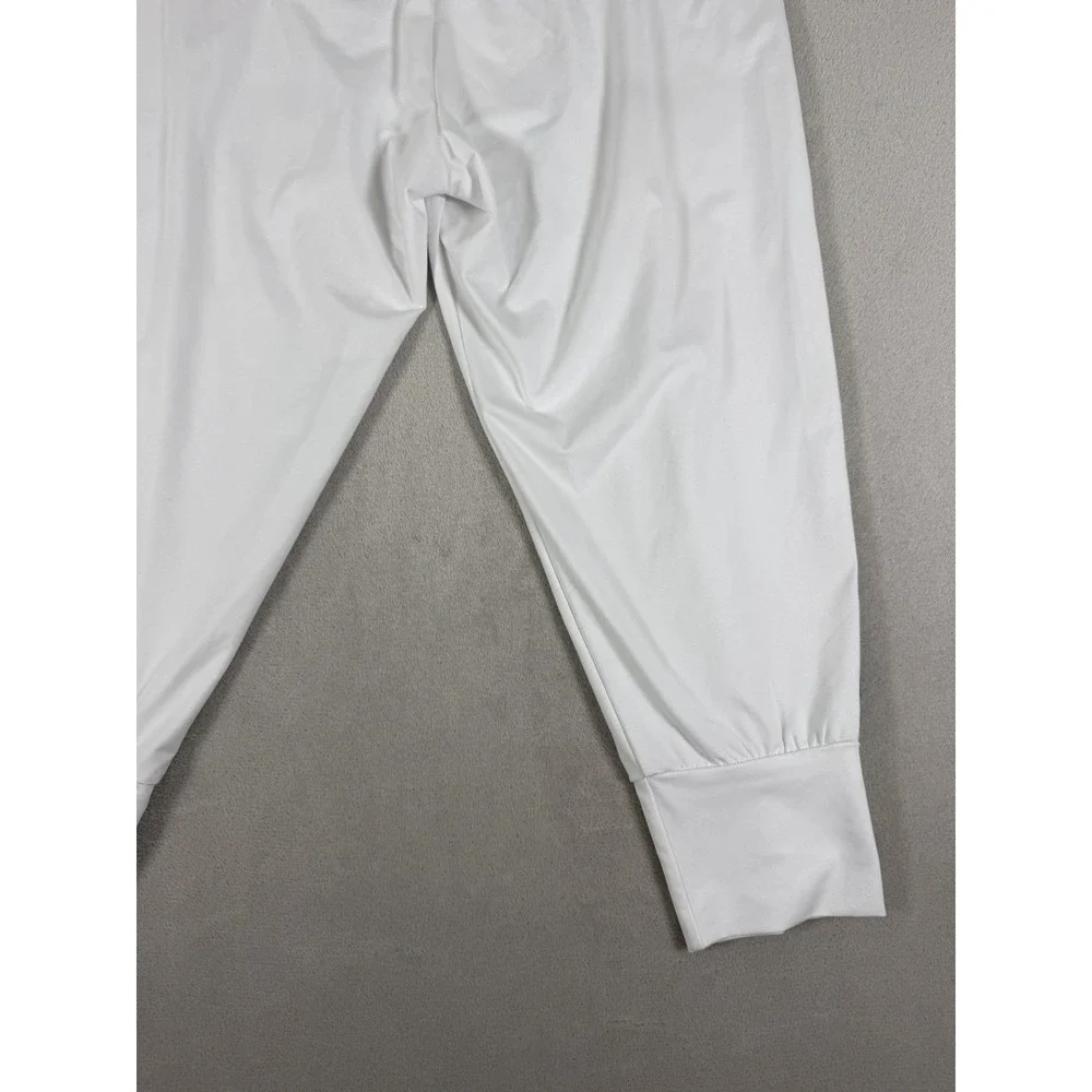 Fabletics Victoria Pants Short Contrast Tuxedo Track Pants Women's Size L